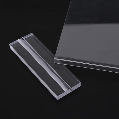 DBYANAN 2PCS Removable Monitor Memo Board Sticky Note Holder for Computer Screen Clear Message Board for Office Desk