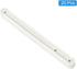 20Pcs 180mm uxcell Drawer Slides, - Plastic Drawer Rails, Side Mounted Grooved Guide Rails for Cabinet Drawers Bedside