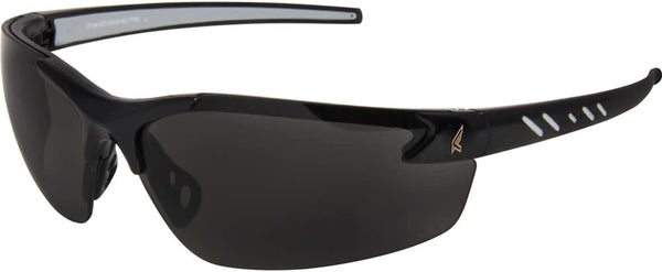 Edge Eyewear DZ116-G2 Zorge G2 Safety Glasses, Anti-Scratch, UV 400, Black Frame