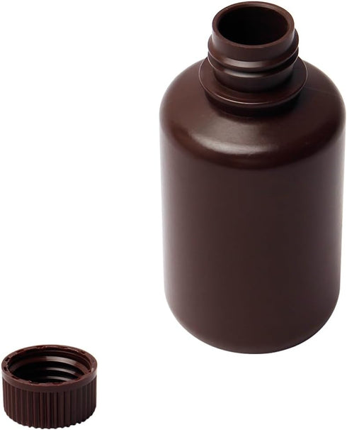 Othmro 8Pcs 125ml Plastic Containers, Lab Chemical Reagent Bottles, Small Mouth Liquid Storage with Cap
