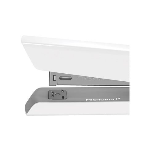 Fellowes LX820 Classic Desktop Stapler, 20 Sheet Capacity, White, for Classroom, Home and Work