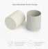 Pen Holder for Desk, Nordic Style Silicone Makeup Brush Organizer Cup, Multifunctional Office Supplies (Light Grey)
