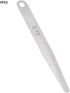 5pcs Feeler Gauge Metric Thickness Gage Measurement Tool, 0.1mm Thickness Filler (0.1mm)