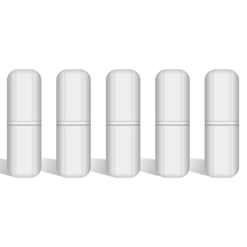 stonylab Magnetic Stir Bar, 5-Pack 25 mm PTFE-Coated Stir Bar Set for Laboratory Stir Plate