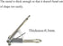 HAHIYO Binder Clips, Heavy Duty Paper Clamps, 0.98 inches Width, No Sharp Edges, 25 Pack for Home Office School