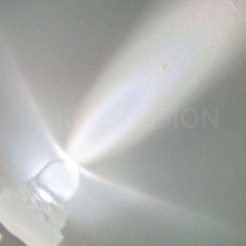 Ruiandsion 4pcs E10 LED Bulbs 3V 6000K White for Torchlight Flashlight, Negative Earth