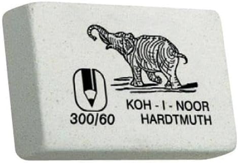 Koh-I-Noor Soft Eraser for Graphite Pencil, 0300060025KD