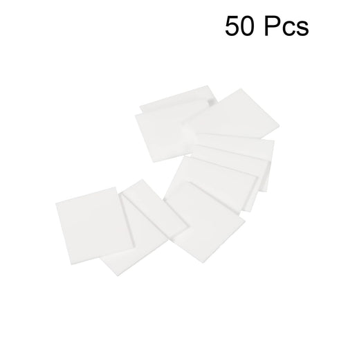 PATIKIL Alumina Ceramic Sheet Cooling Pad, 50pcs Insulating Sheet for MOS Transistor 25x20x1mm