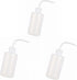 Wash Bottles, 3pcs 250ml Plastic Safety Squeeze Bottle for Medical Lab Supplies, Green Soap Cleaning