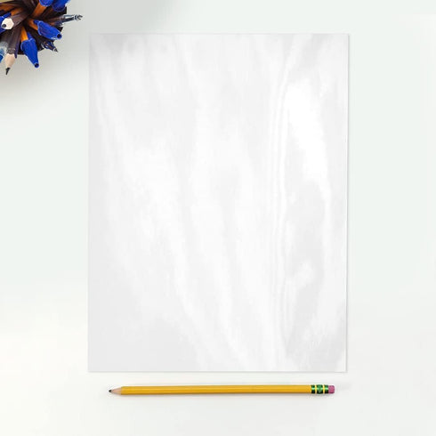 LUXPaper 8.5" x 11" Paper | Letter Size | Glossy White | 65lb. Text | 50 Qty