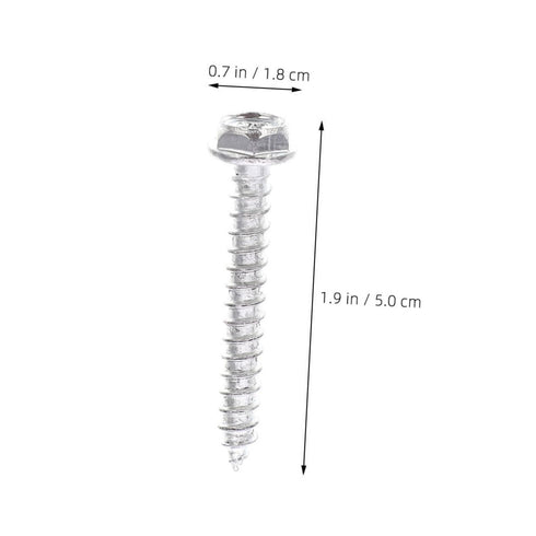 OSALADI 1set Tv Mounting Screws Iron Hardware for Wall-Mounted Tv Stands Easy Installation Expansion Screws for Flat