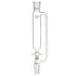 stonylab 50ml Pressure Equalizing Addition Funnel, Borosilicate Glass Dropping Funnel with PTFE Stopcock