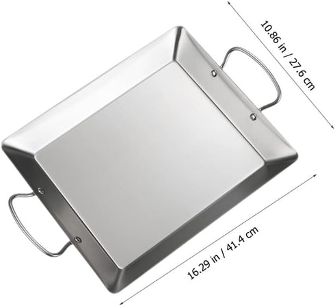 Angoily Seafood Pot for Cooking and Serving Seafood Boil Capacity Chafing Dish for Family Gatherings and Restaurants