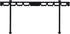 Alomejor Over the Door Hooks, Aluminum Alloy Portable Table Side Extension Rack for Camping and Picnics with Enhanced