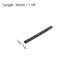 Heat Shrink Tubing 2:1 Cable Sleeving Tube Wrap, Electric Insulation Protection - 1mm Dia/30mm/Black/300 Pcs