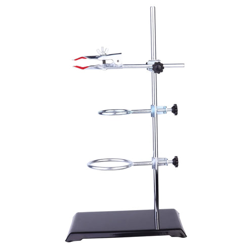 HEATSHAKING Science Lab Chemistry Station Test Tube Rack Retort Stand Set Support Stand
