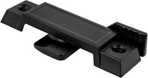 Prime-Line F 2589 Sash Lock for Vertical and Horizontal Sliding Windows, Black Diecast, 2-1/4 Mounting Hole Centers
