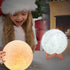 3D 16 (5.98 inch) LOGROTATE Moon Lamp, Print LED Colors RGB Moon Light, Decorative Lights Night Light with Remote&Touch