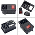 2pcs 10A 250V Rocker Switch Power Socket Inlet Module Plug with 5A Fuse Switch and 18 AWG Wiring 3 Pin IEC320 C14