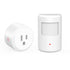 SEHOMY Motion Sensor Switch with Outlet for Bathroom Kitchen, Control Bedroom lamp,