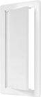 6" x 12" White Plastic Access Panel, Service Shaft Door for Plumbing, Electricity, Heating, Alarm Access