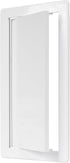 6" x 12" White Plastic Access Panel, Service Shaft Door for Plumbing, Electricity, Heating, Alarm Access