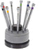 New 9 pcs Precision Watch Flat Blade Slotted Screwdriver Set for Watchmakers