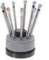 New 9 pcs Precision Watch Flat Blade Slotted Screwdriver Set for Watchmakers