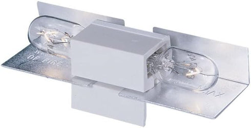 Generation Lighting Lx Wedge Base Lampholders Traditional Under Cabinet Fixture White 9428-15,