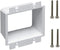 iMBAPrice BE2-1 (2-Gang) Electrical Power Outlet Box Extender, White
