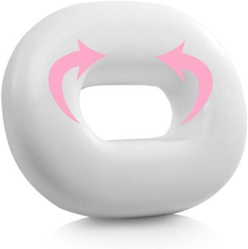Comfortable Black Mesh Donut Pillow for Sitting Relief