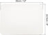 PATIKIL Small Dry Erase Board – 12" x 9" Double Sided Mini Lap Board for Writing Practice at Home or Office