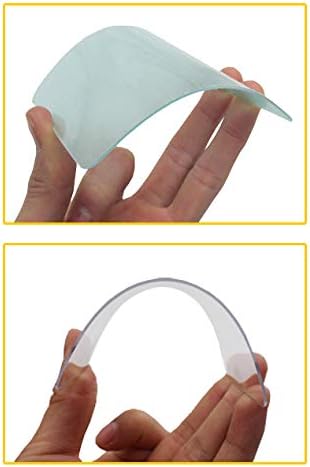 YCD 10-PACK 4.5 5.25 inch (114 mm 133 mm) Welding Protective Lens Replacement X x Transparent Cover Lens Cover