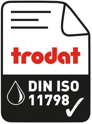 Trodat 6/4911 Pack 2 4911, 4911 4951, 4822, 4800, 4820 4846 Replacement Ink Pads - of - Black Ink - for Printy Typo