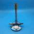 Lab Bunsen Burner with Air & Gas Adjustment, Flame Stabilizer for Natural Gas & Propane