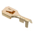 Copper Wire Terminal Gold Electrical Female Connector, Stamping Non Insulated Brass Crimp Connector Hardware Parts