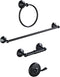 Bathroom Accessory Towel Hanger Ring Stainless Steel Retro Style Toilet Holder