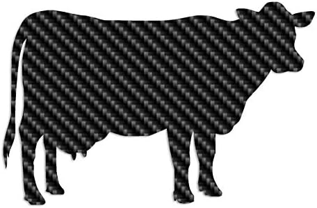 Southern Decalz Dairy Cow Bovine - Vinyl Decal Sticker - 5.75" x 3.75" -