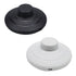RecDec 2 Pack Floor Lamp Foot Switch Replacement Black and White Foot Pedal