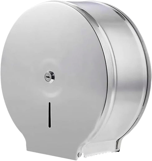 Zerodeko 1pc Round Stainless Steel Tissue Storage Rack for Bathroom Easy Install