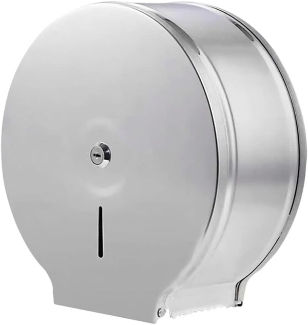 Zerodeko 1pc Round Stainless Steel Tissue Storage Rack for Bathroom Easy Install