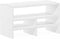 Furinno Hermite Desk Top Organizing Shelf Bookcase, White