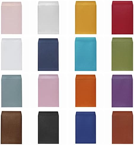 Italy Pearlescent Paper Mini Coin Envelopes 2 1/3 x 3 1/2 inch, Self-Adhesive Tiny Bags for Small Items, Stamps, Seed,
