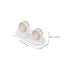 8pcs Self-Adhesive Storage Box Wheels Practical Sticky Casters for Bedside Tables Cabinets Suitcases and Trash Cans
