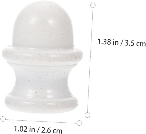 2pcs Chic Light Finial Decor Knob Stylish Lampshade Holder for Table and Floor Lamps Elegant Light Accessory