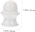 2pcs Chic Light Finial Decor Knob Stylish Lampshade Holder for Table and Floor Lamps Elegant Light Accessory