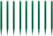 Pilot Gel Ink Refills for FriXion Erasable Gel Ink Pen, 0.5mm Extra Fine Point, Green Ink, Pack of 9