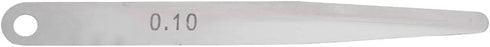 5pcs Feeler Gauge Metric Thickness Gage Measurement Tool, 0.1mm Thickness Filler (0.1mm)
