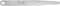 5pcs Feeler Gauge Metric Thickness Gage Measurement Tool, 0.1mm Thickness Filler (0.1mm)