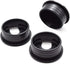 Black 1-3/8 Inch Desk Grommet Set, Cable Hole Cover & Wire Organizer for Desk Cord Management, 3Pcs